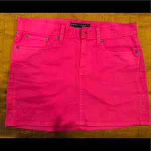 Ralph Lauren hot pink skirt